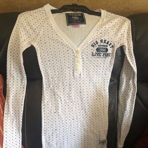 Pink long sleeve shirt